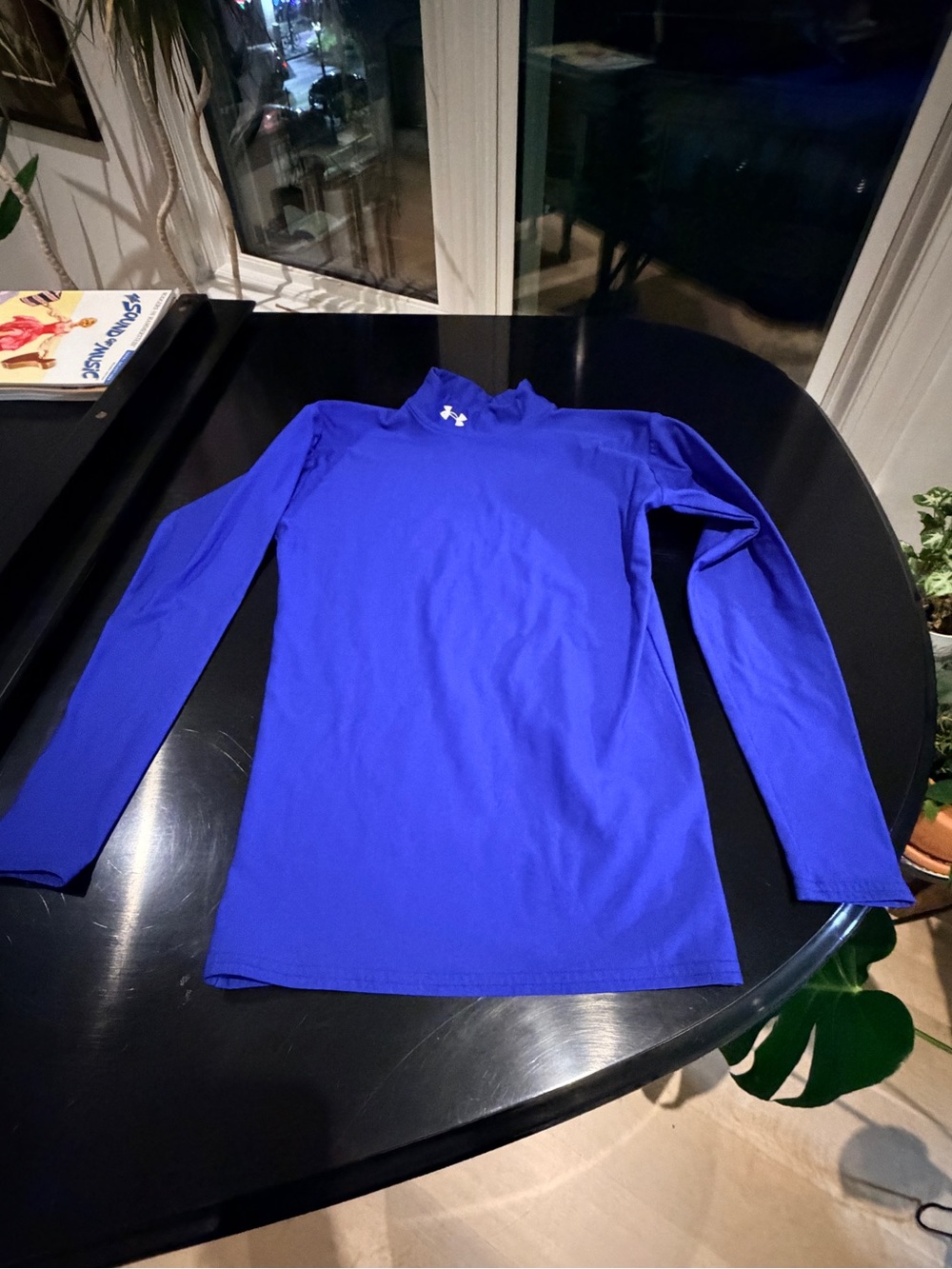 Under Armour Men’s Long Sleeve Compression Top - Royal Blue